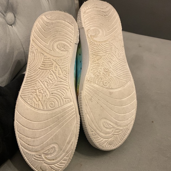 Blowfish Malibu Kids Rioo shoe pink tye dye size 2 - Picture 5 of 5